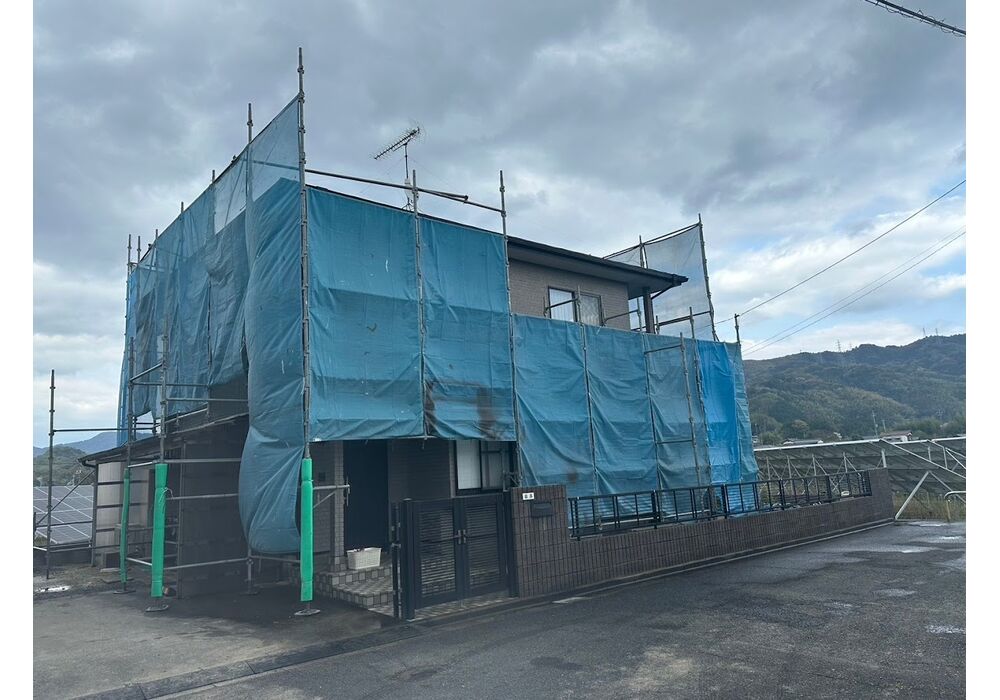 足場組立完了