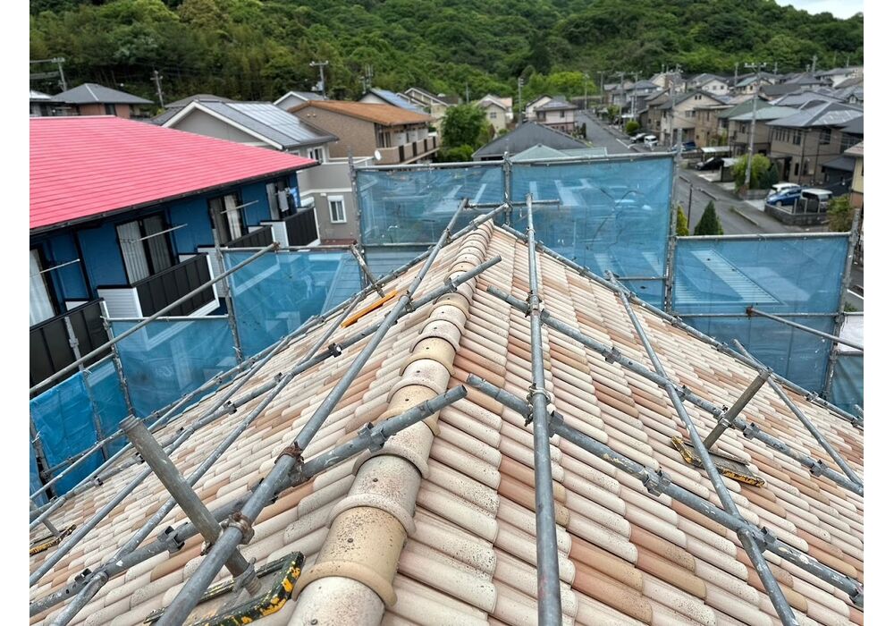 屋根施工前