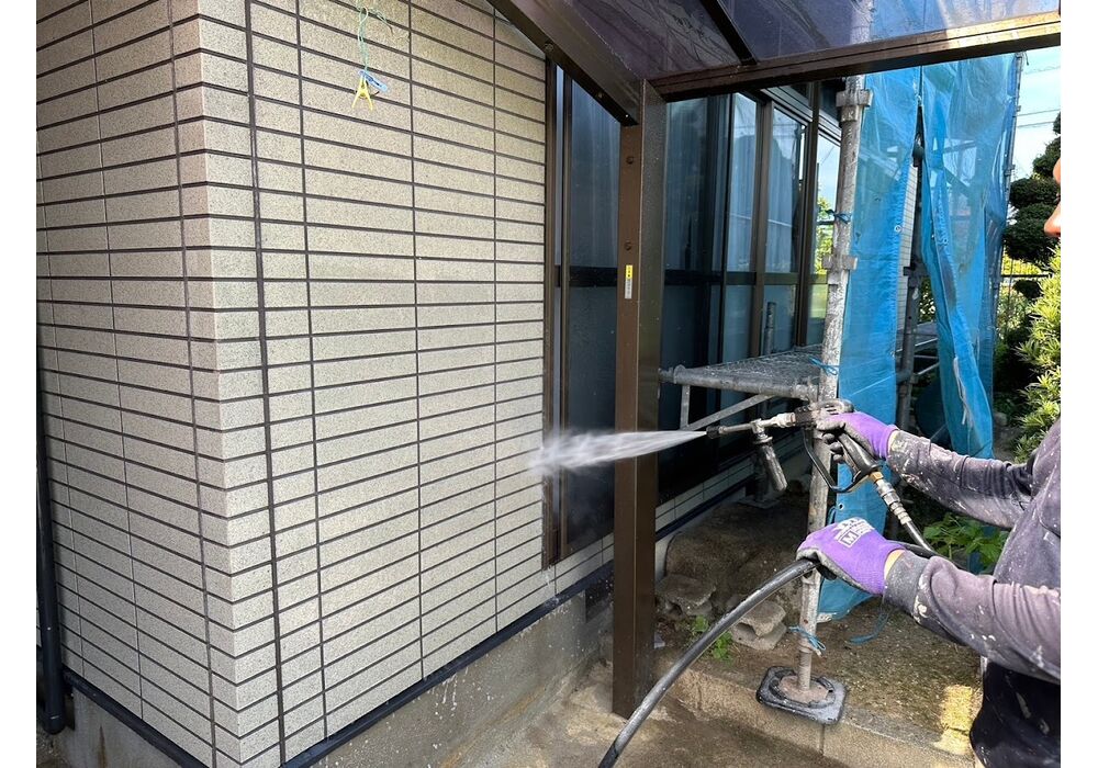 外壁高圧洗浄